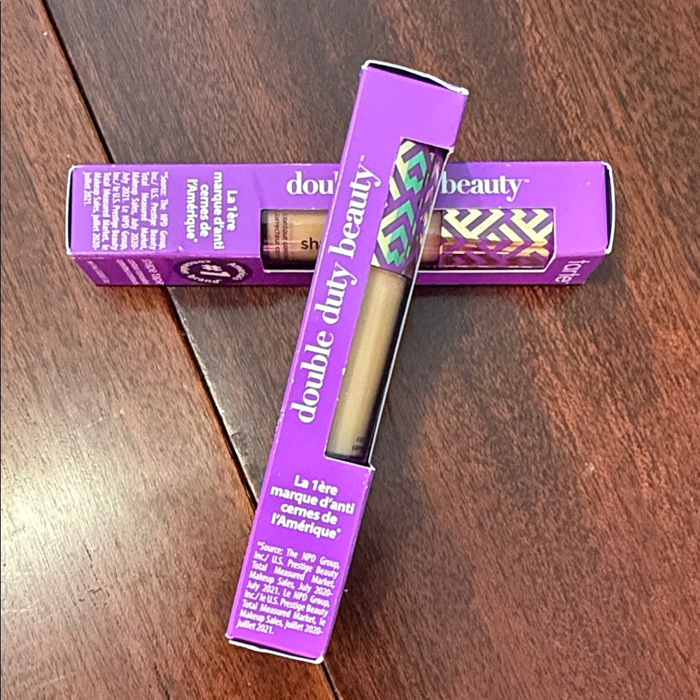 NEW Tarte Shape Tape Concealer in Medium-Tan Golden 37G - pack of 2 - travel sz